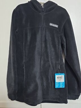 Moving Sale! Columbia Kids Black Full-Zip Fleece Hoodie